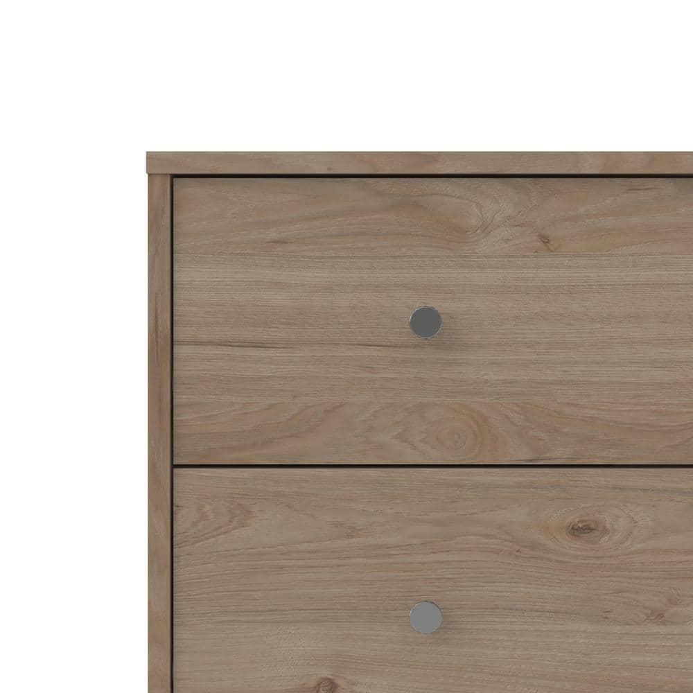 Tvilum, 3 Drawer Chest Jackson Hickory