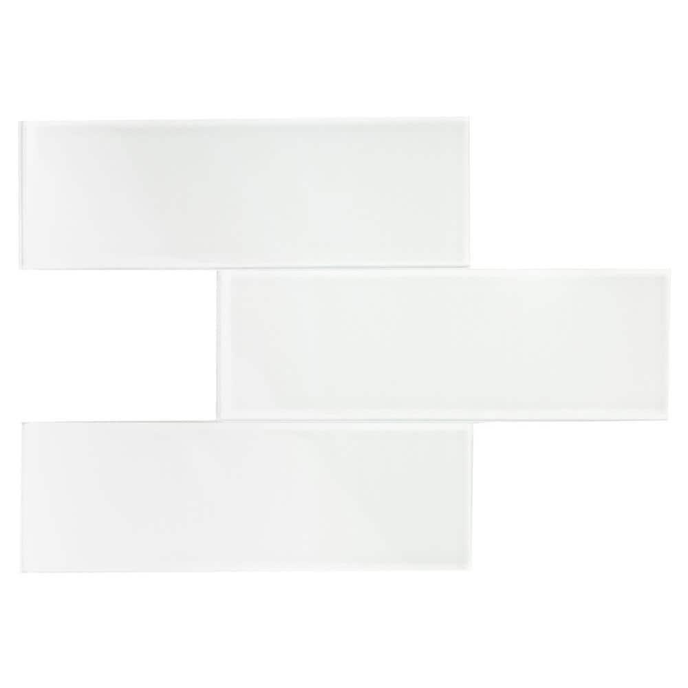 3" x 9" Glass Subway Tile