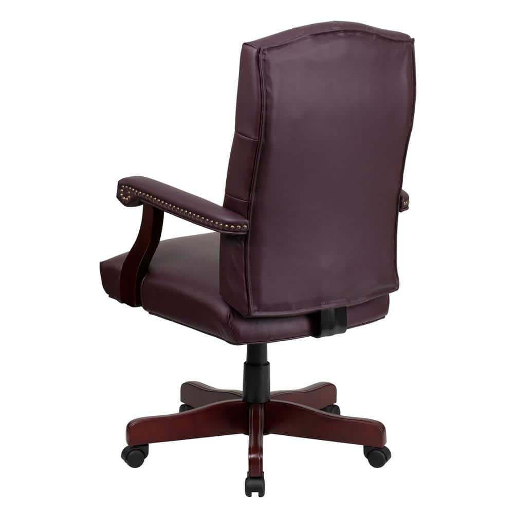 Flash Furniture Executive Swivel Office Chair with Arms