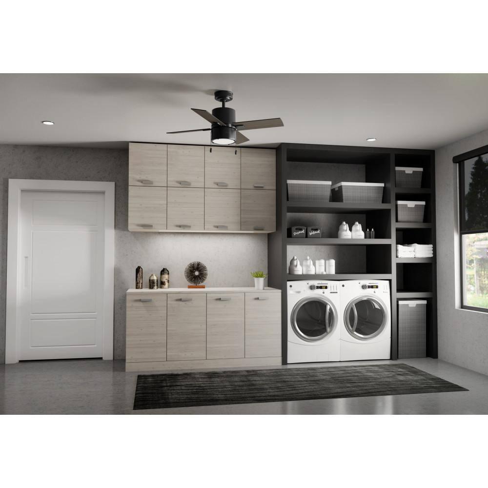 Hunter Fan 42" Beck 4 - Blade Standard Ceiling Fan with Pull Chain and Light Kit Included