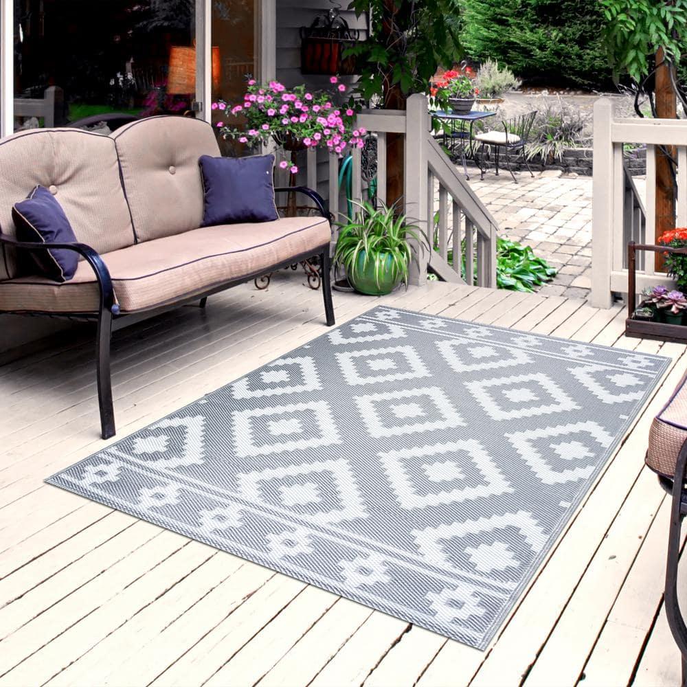 Milan Design 100% Eco-friendly Lightweight Plastic Outdoor Mat/Rug
