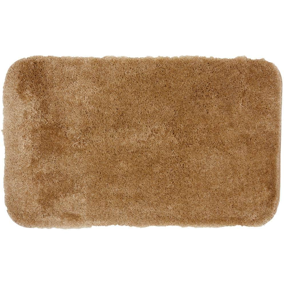 Mohawk Home Big One Nylon Bath Mat, Seal, 1'5"x2'