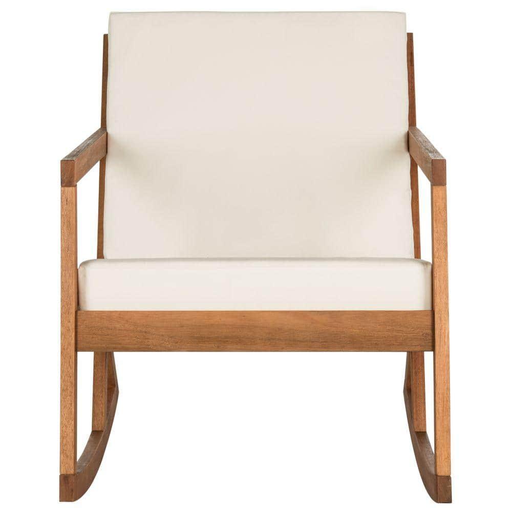 Vernon Rocking Chair Indoor/Outdoor - PAT7013 - Natural/Beige - Safavieh