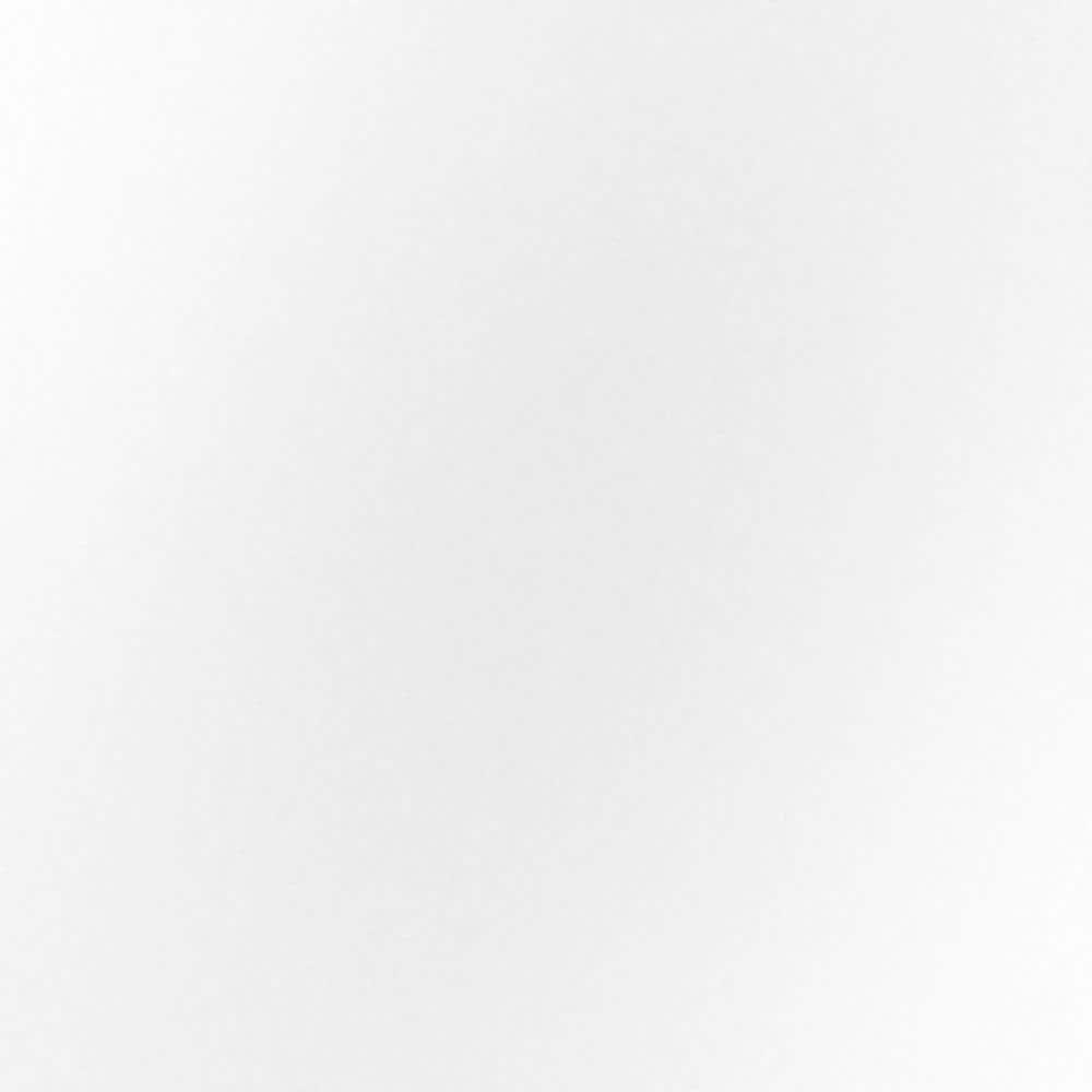 Evelyn&Zoe Sivil 55" Wide Rectangular Console Table with Metal Shelves, Matte White