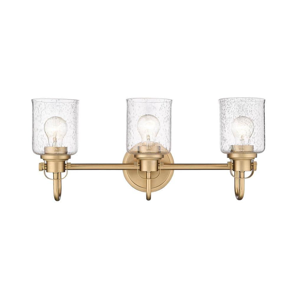 Z-Lite Kinsley 3 - Light Vanity in  Heirloom Gold