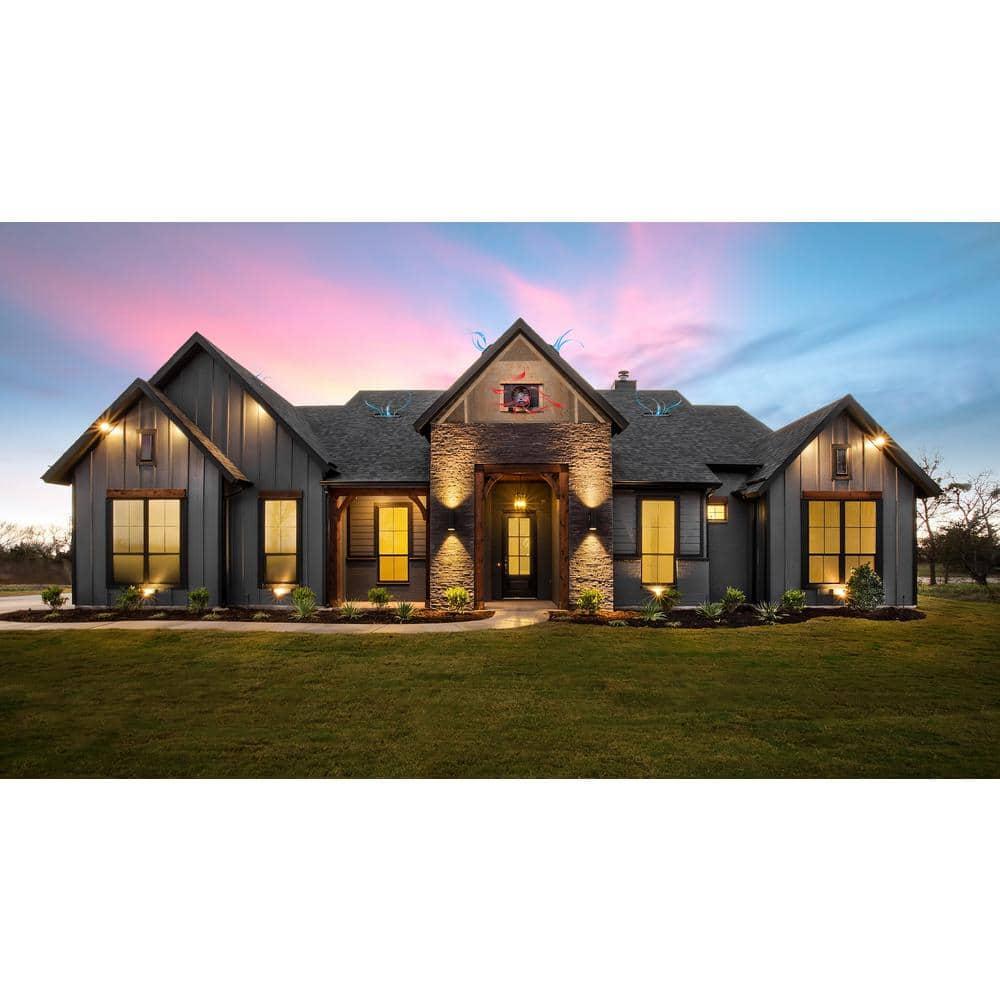 QuietCool AFG SMT PRO-3.0 Smart Attic Fan for Gable Vents - 2940 CFM - Smart App Control - Thermostat and Humidistat - 20ft Power Cord - Plug-and-play - Two Speed