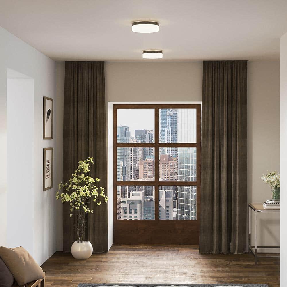Danica Single Light Acrylic LED Flush Mount