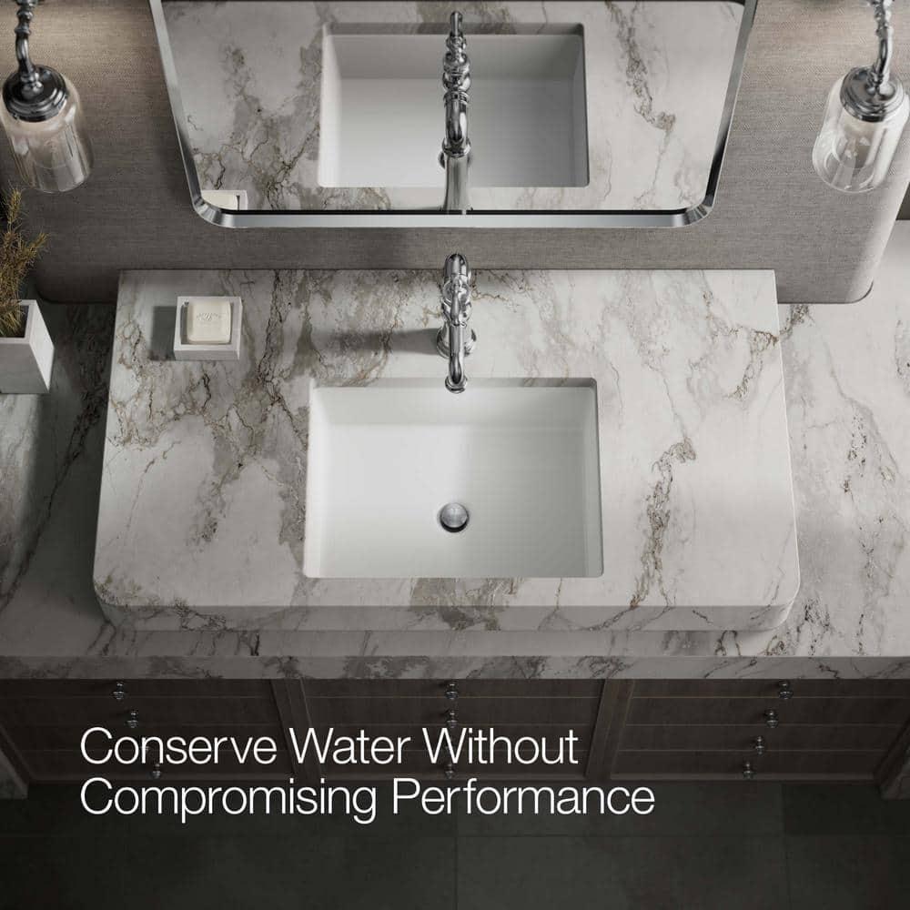 Artifacts Gentleman's Single Hole Bathroom Faucet with Drain Assemby