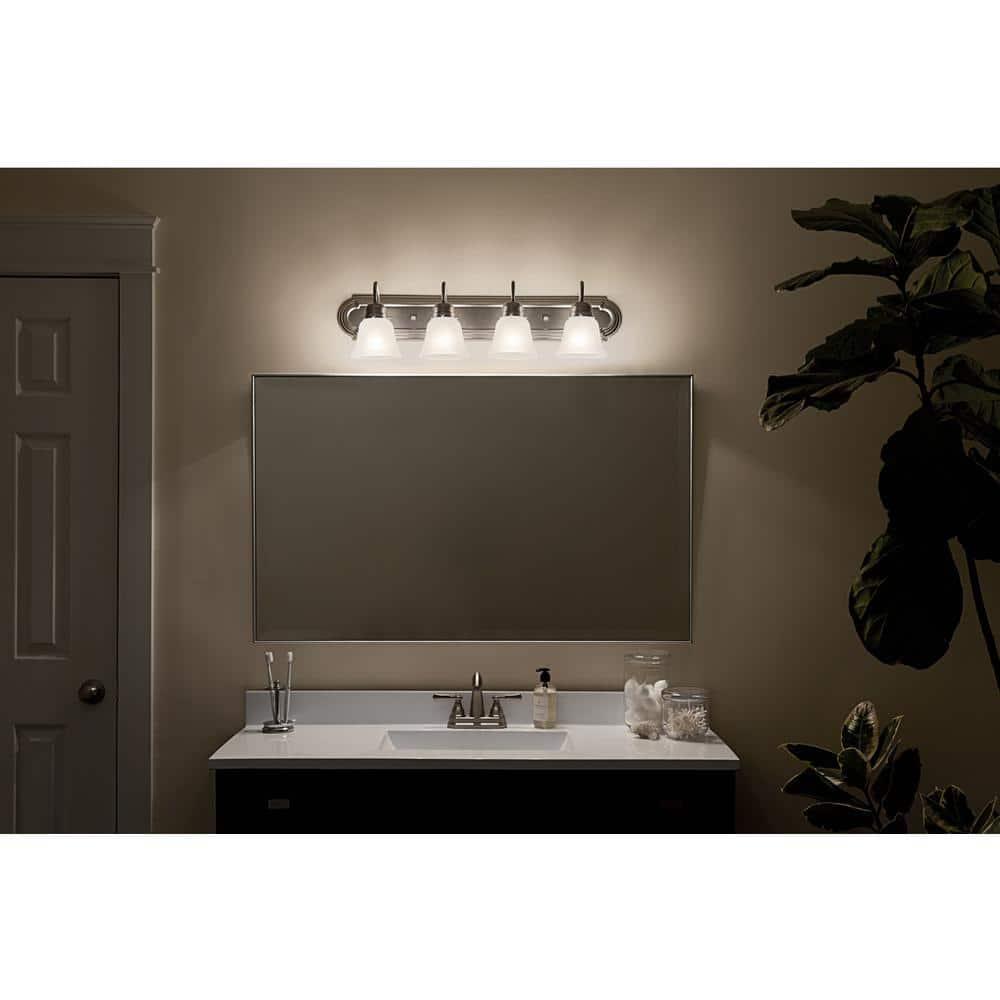 Kichler Lighting 4 - Light Vanity in  Brushed Nickel