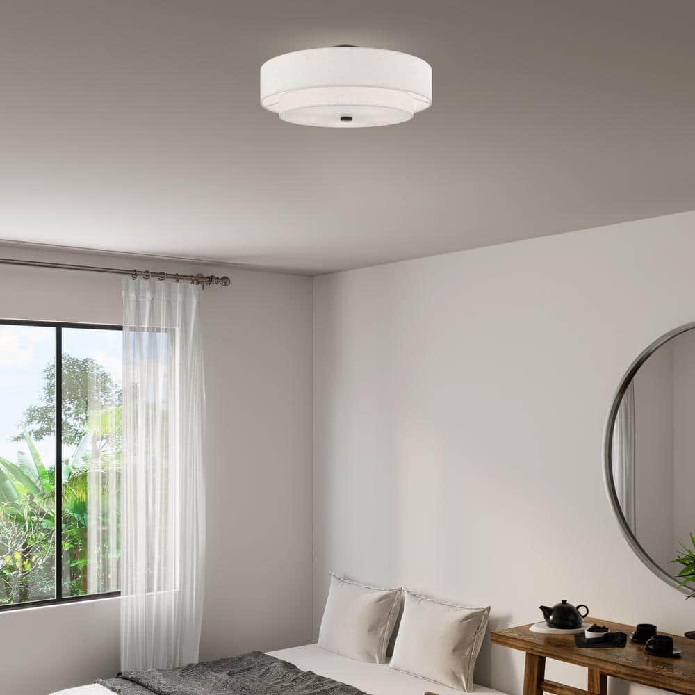 Livex Lighting Meridian 5 - Light Semi-Flush Mount in  English Bronze