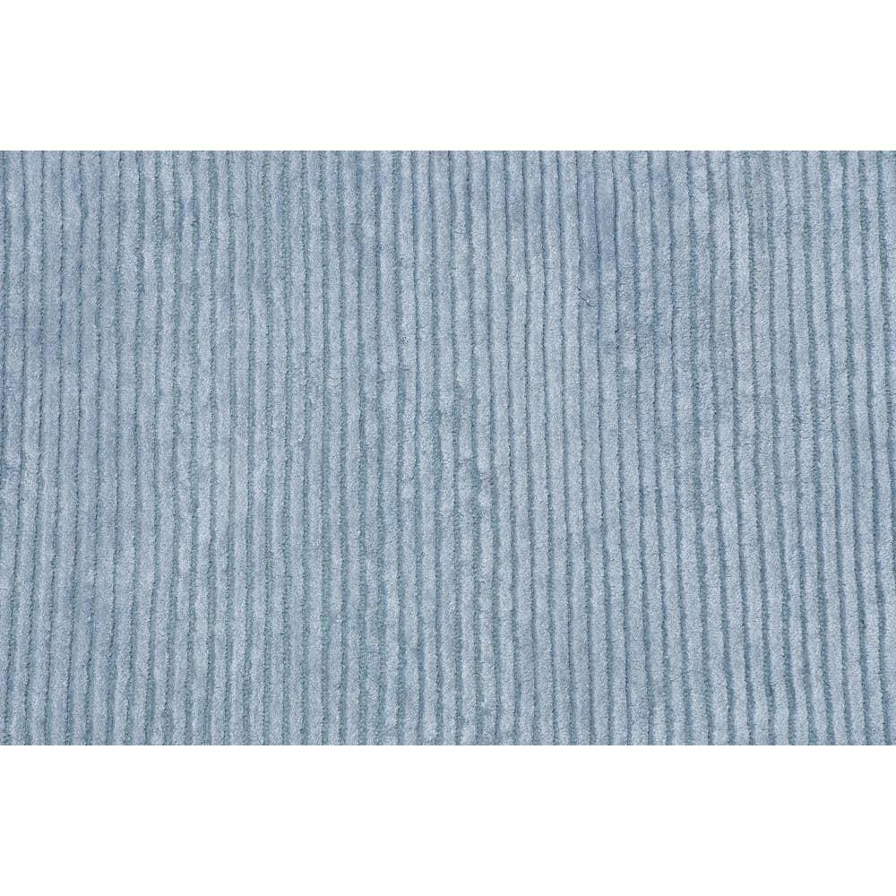 Pasargad Edgy Tufted Wool/Synthetic Blue Area Rug | Wayfair