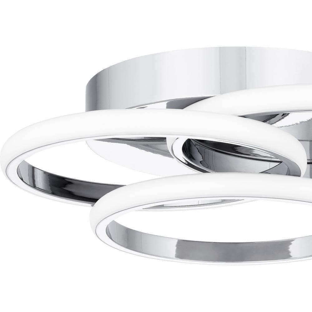 Quoizel Lighting Moonan 1 - Light Flush Mount in  Polished Chrome