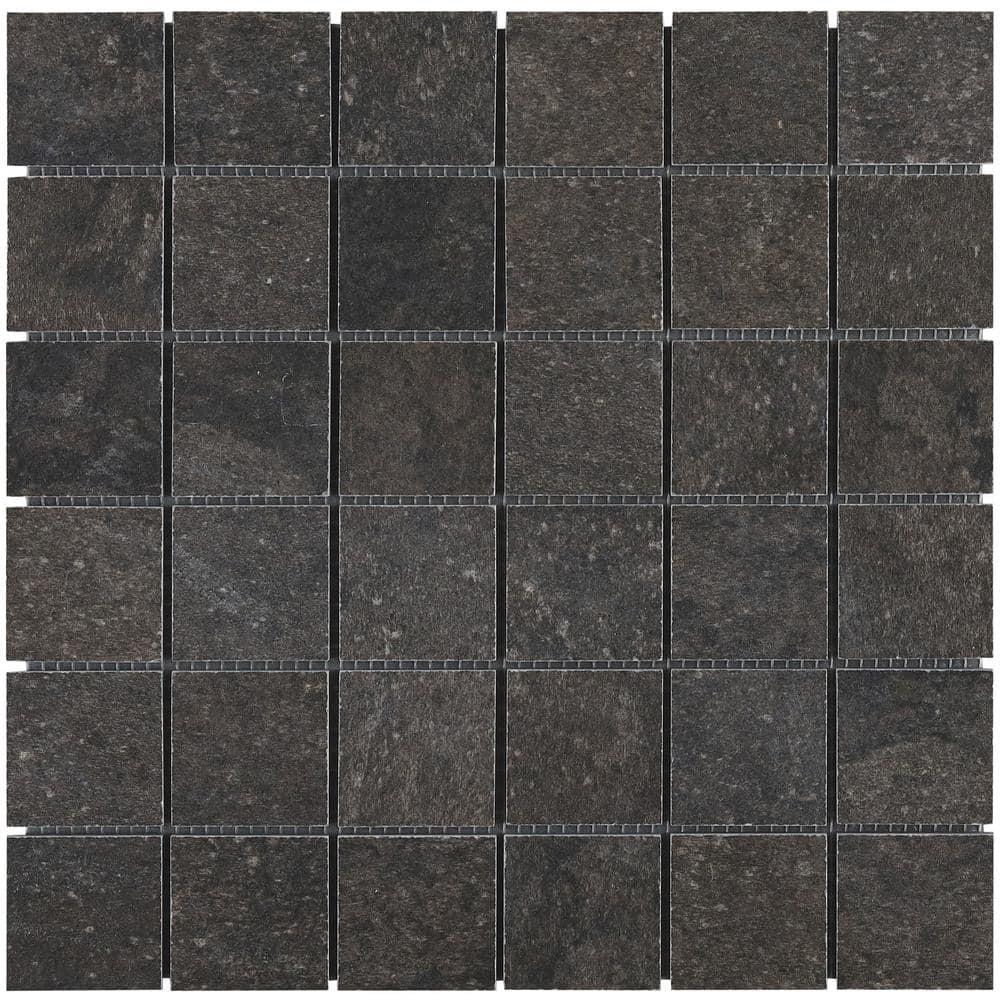 Dominion 11.81" x 11.81" Matte Porcelain Floor & Wall Mosaic Tile (0.97 Sq. Ft./Each)