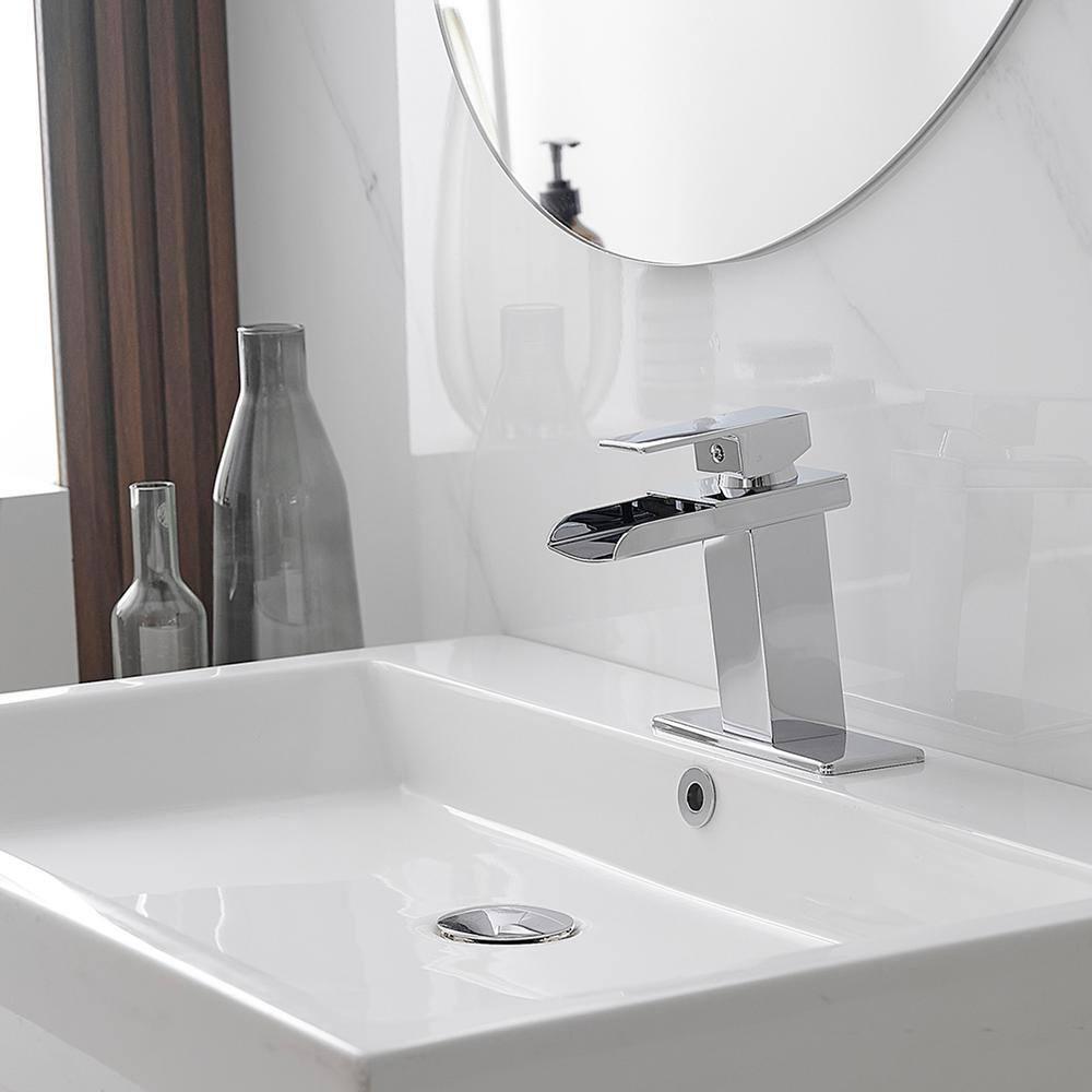 VIBRANTBATH 8009C-2 Single-Hole Single-handle Bathroom Faucet