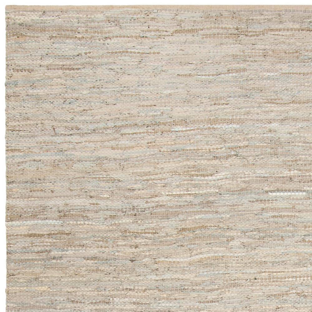 Vintage Leather VTL105 Hand Woven Indoor Area Rug - Beige - 8'x10' - Safavieh.