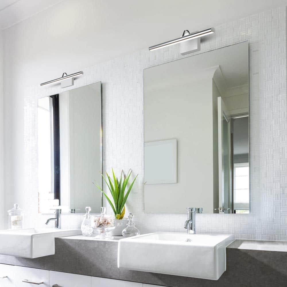 Procyon 24-in Adjustable Bar Vanity Light Integrated LED ETL Certified Bathroom Wall Lighting