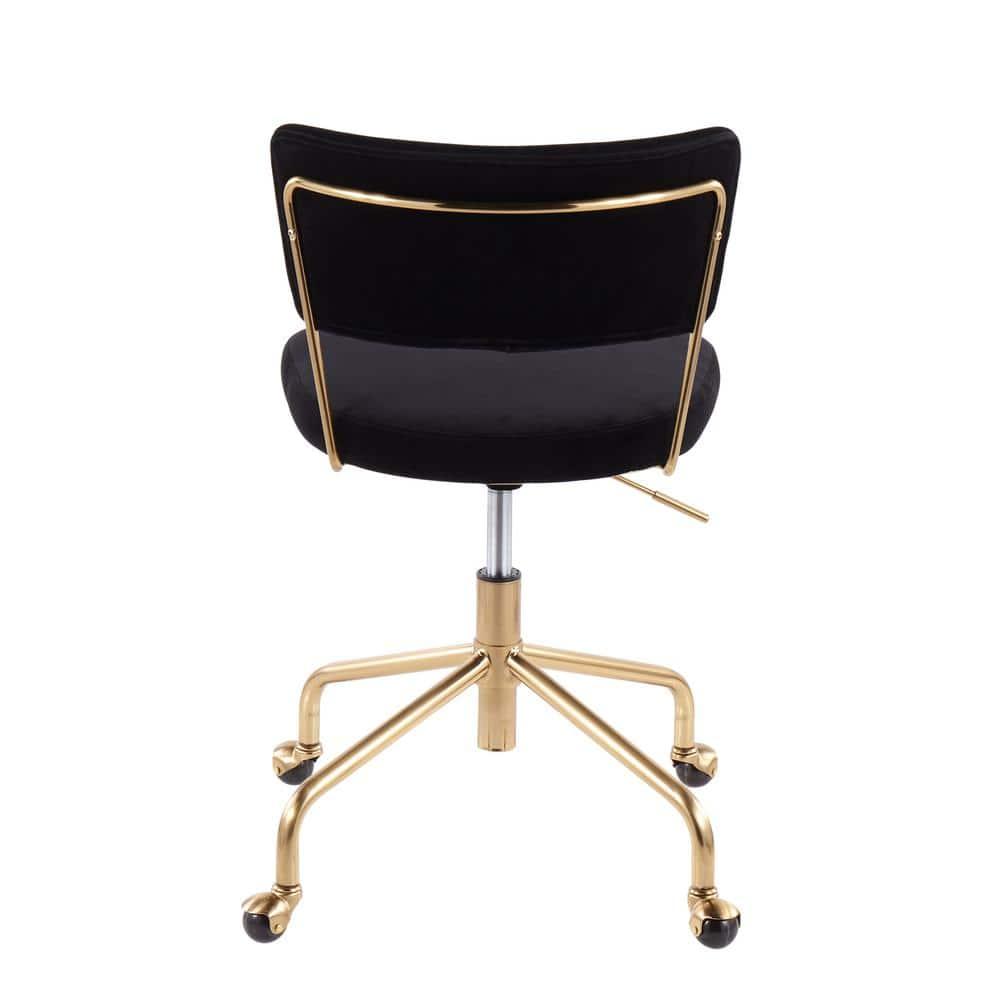 Emmy Gilded Desk Chair