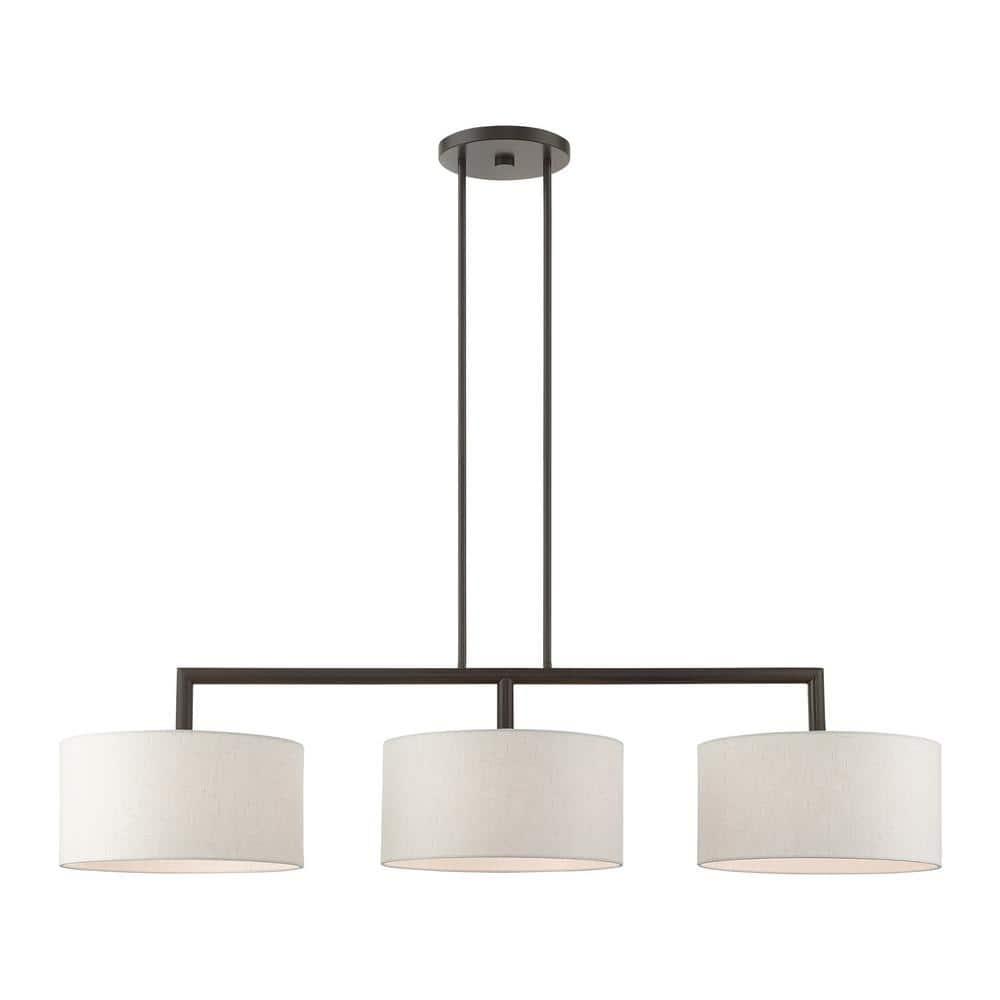 Livex Lighting Meridian 3 - Light Chandelier in  English Bronze