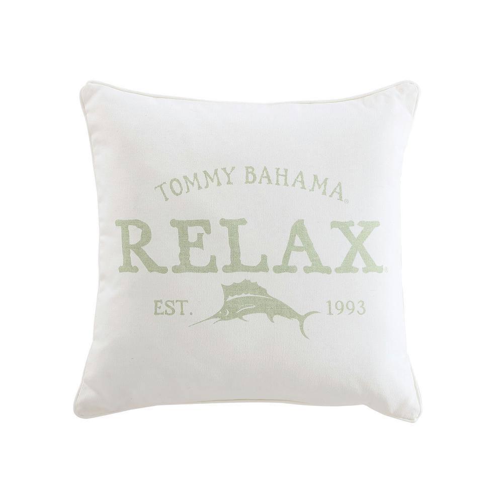 Tommy Bahama Home Tommy Bahama Serenity Green Cotton Reversible 5 Piece Comforter Set