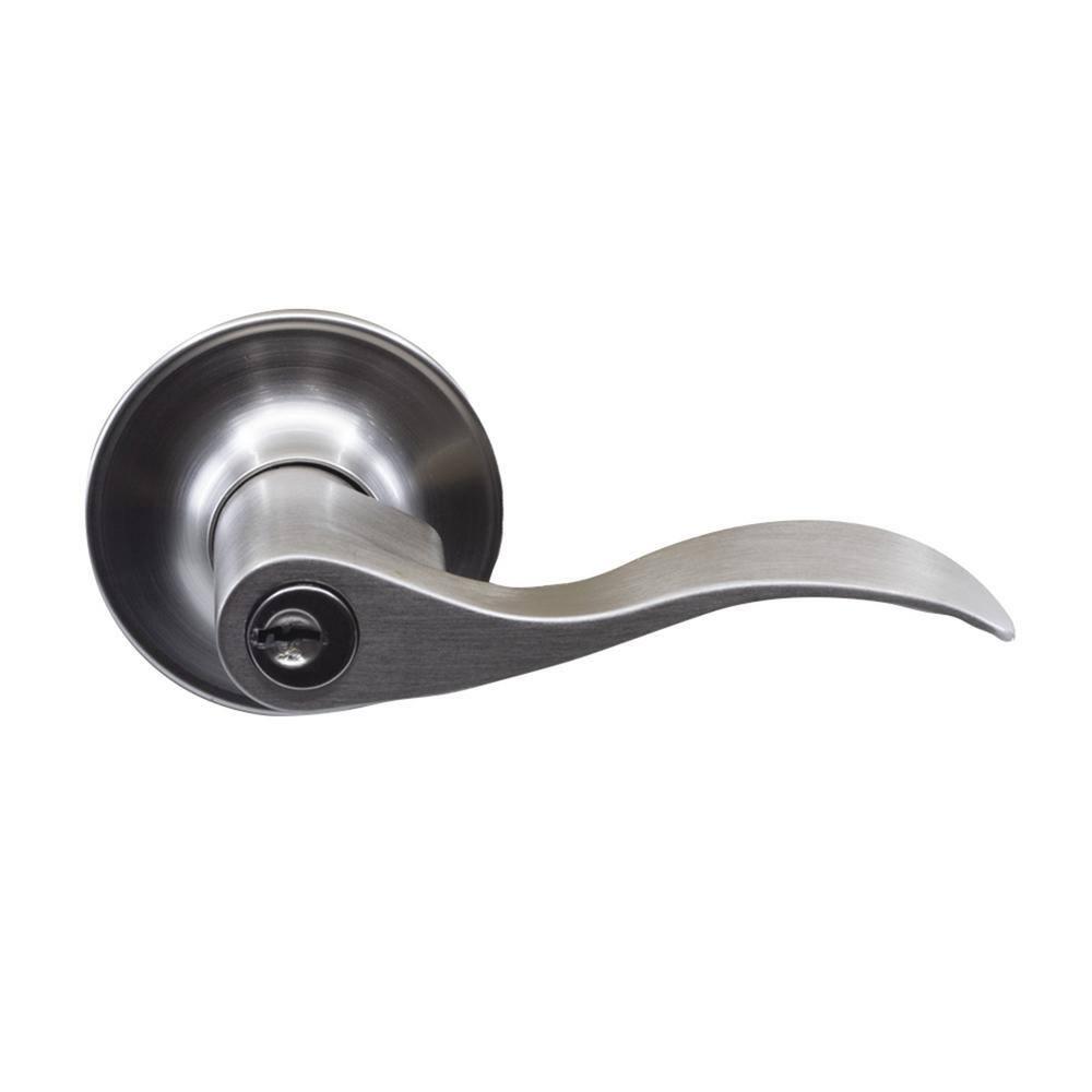 Delaney Hardware Bennett Exterior Lever With Deadbolt Reversible Entry Set
