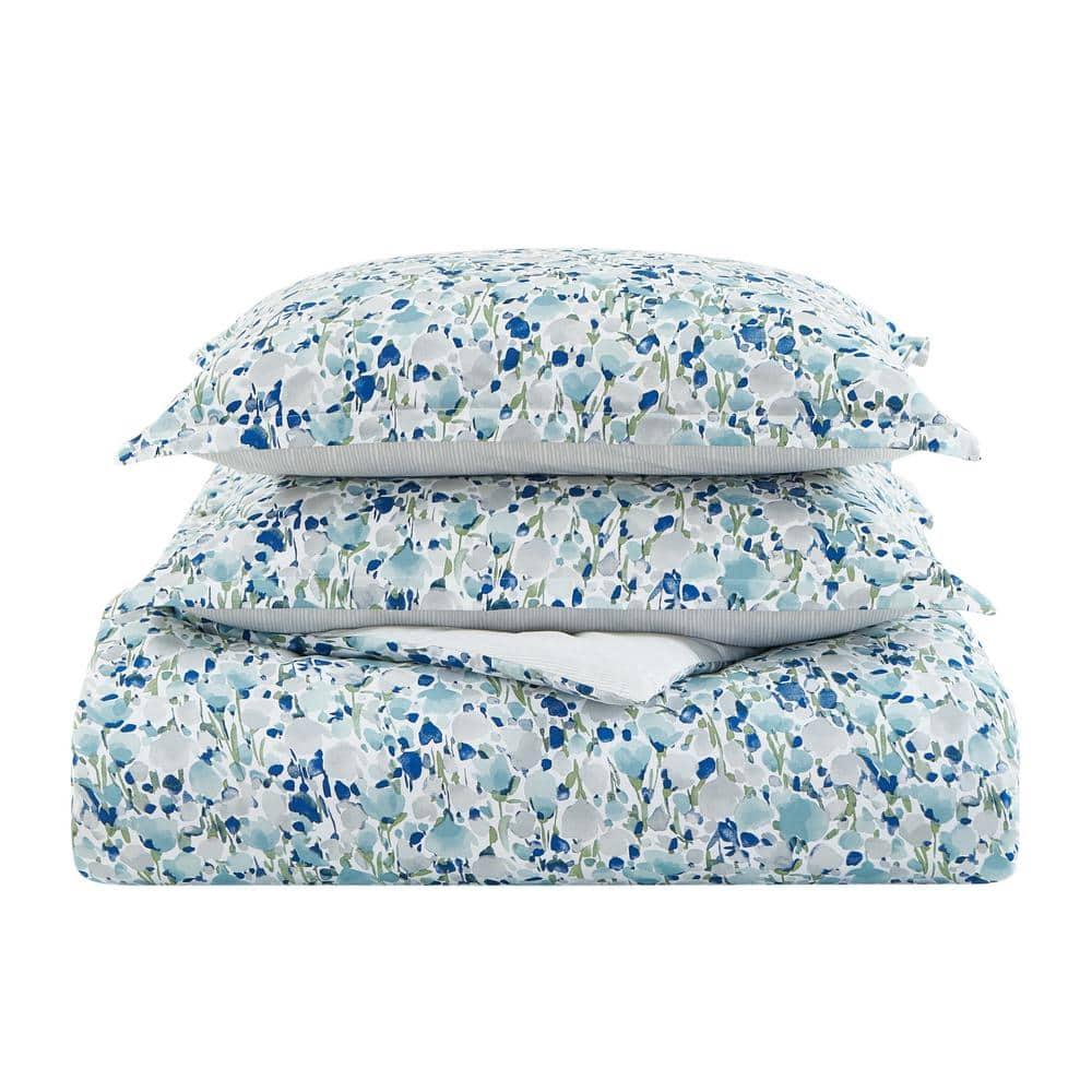 Poppy & Fritz Standard Cotton Reversible Duvet Cover Set
