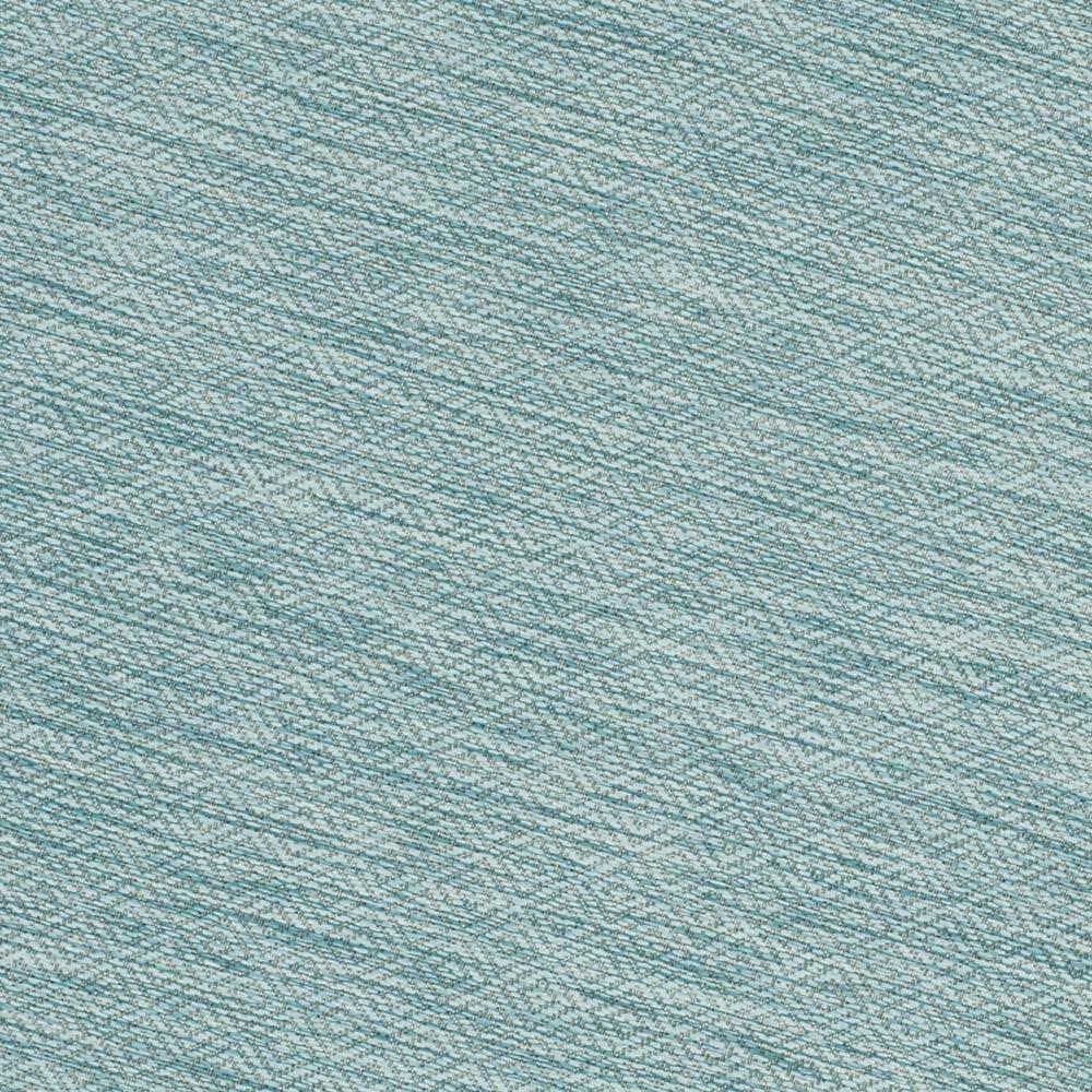 Courtyard CY8520 Power Loomed Indoor and Outdoor Area Rug - Aqua/Aqua - 5'3" Round - Safavieh