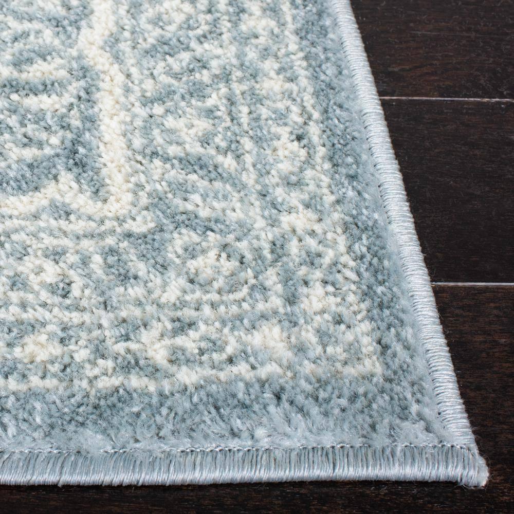 SAFAVIEH Adirondack Xavier Traditional Area Rug, Slate/Ivory, 10' x 10' Square