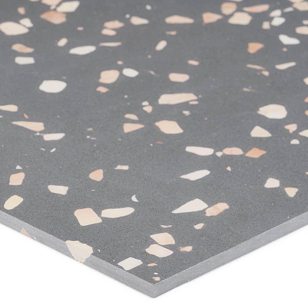Brezza Terrazzo 23.62 in. x 23.62 in. Honed Terrazzo Floor and Wall Tile (3.87 Sq. Ft. / Each)