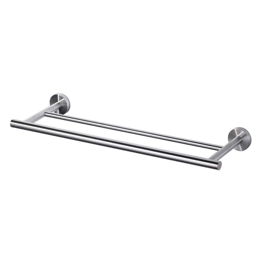 KOKOSIRI 20" Double Towel Bar Wall Mounted B5005BR-L20