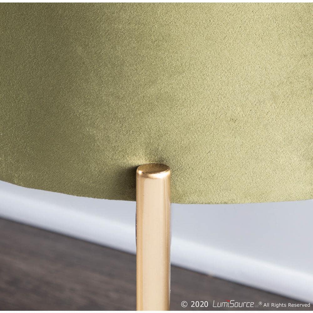 Velvet Upholstered Storage Bench