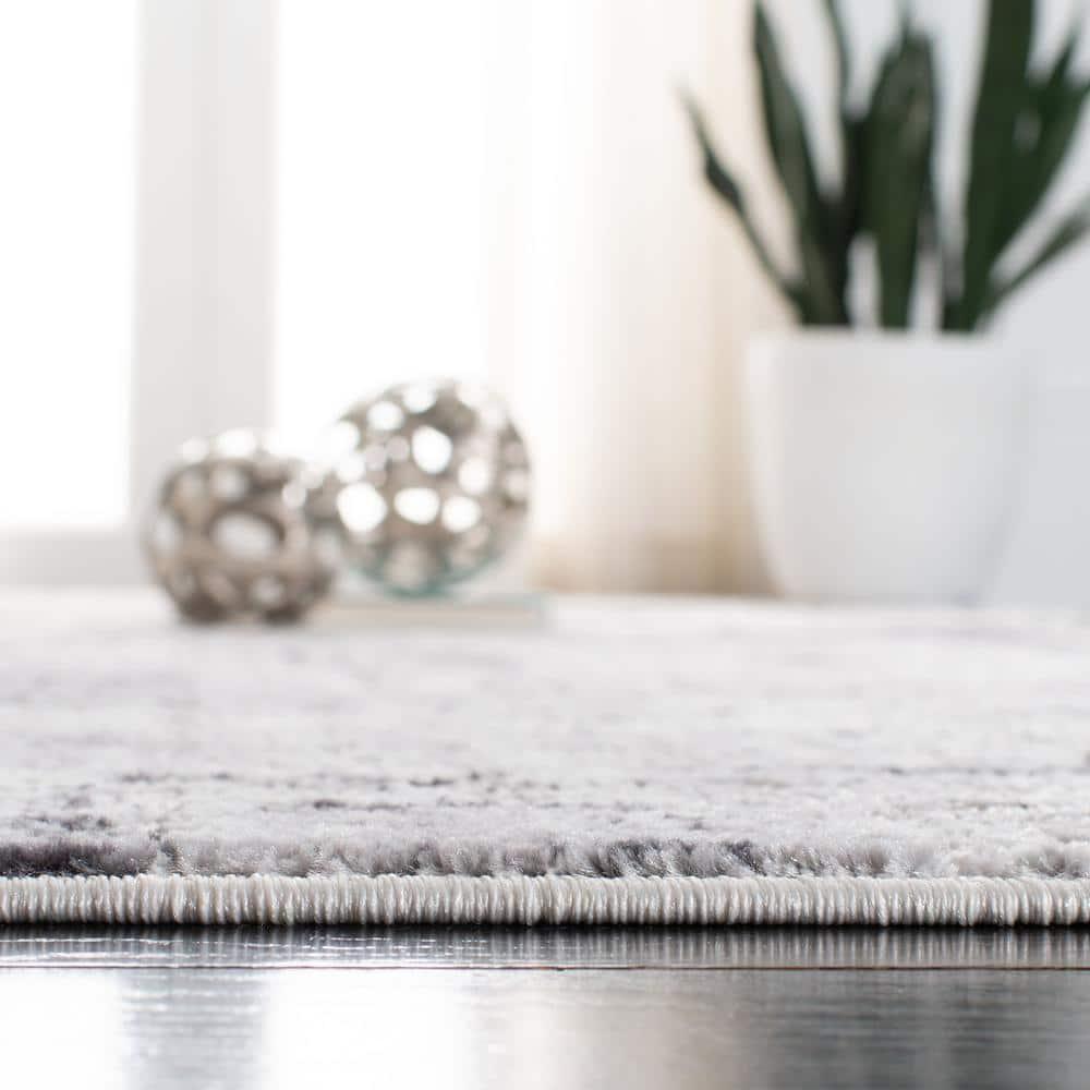 Amelia ALA786 Power Loomed Accent Rug - Grey/Charcoal - 3'x5' - Safavieh.