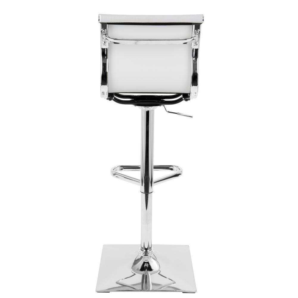 Mirage Contemporary Adjustable Barstool - LumiSource