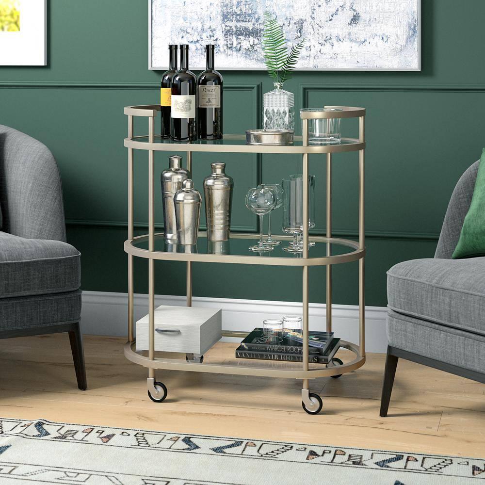 Rosario Metal Bar Cart