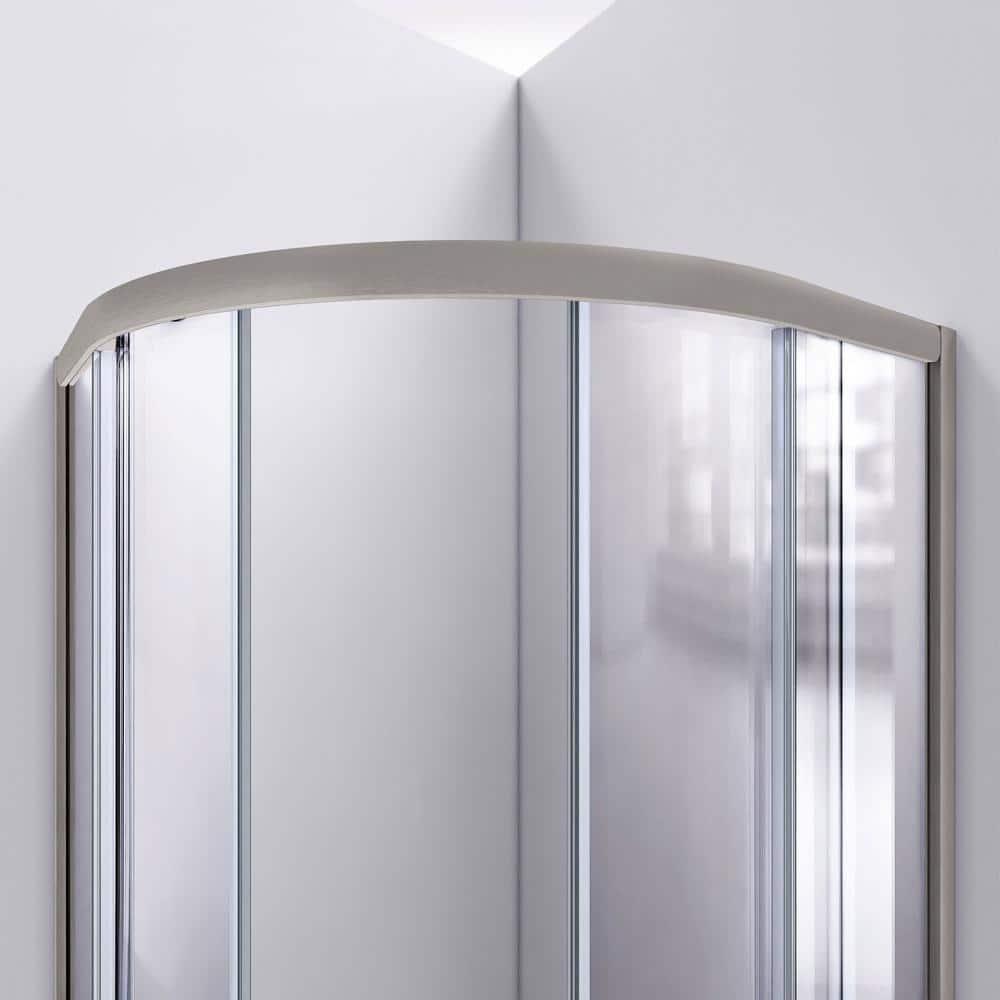 DreamLine E2703636XXQ0004 Dreamline Prime 36 In. X 36 In. X 78 3/4 In. H Shower Enclosure, Base, And White Wall Kit