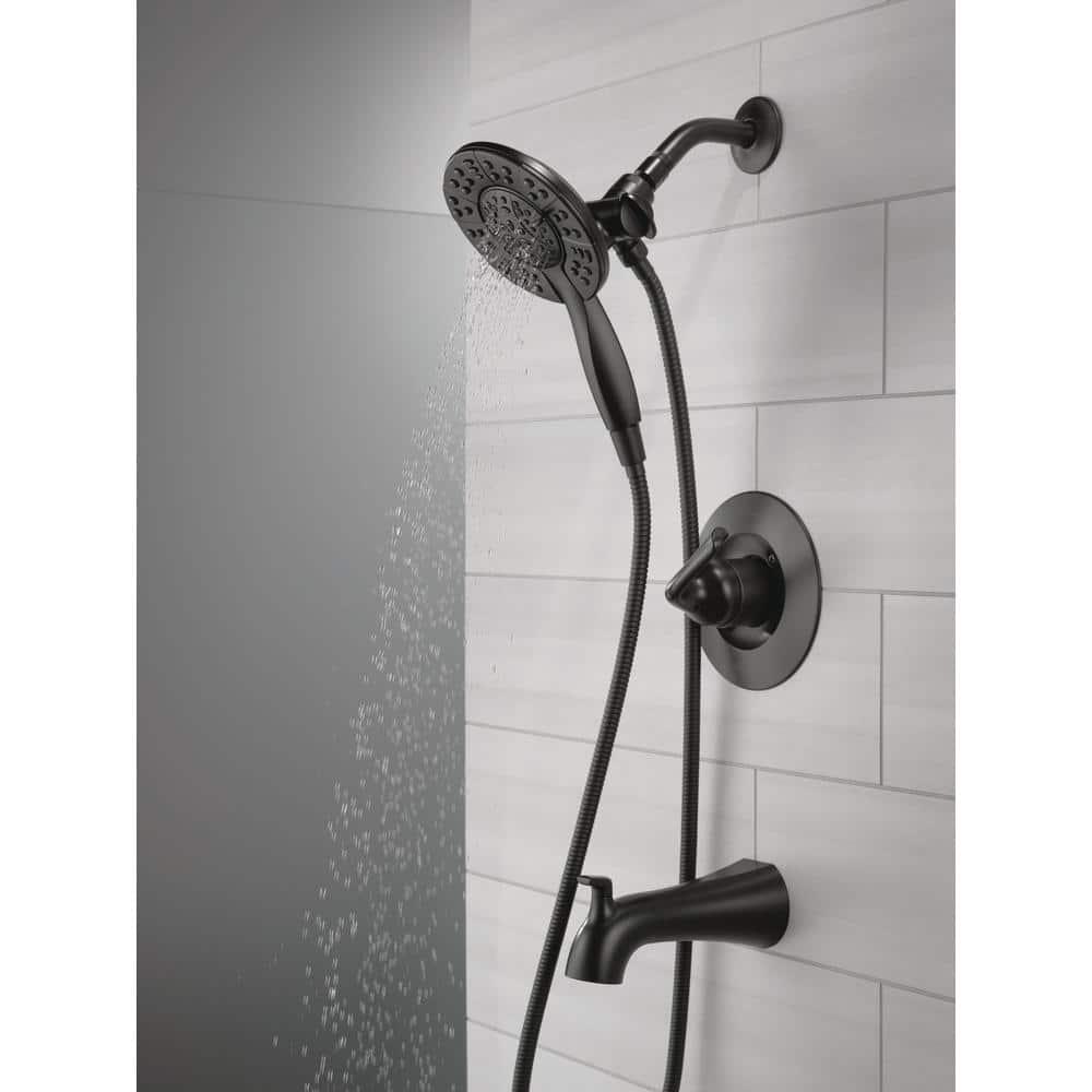 Arvo Single-Function Tub Shower Faucet Set, Shower Trim Kit with In2ition Shower Head and Valve
