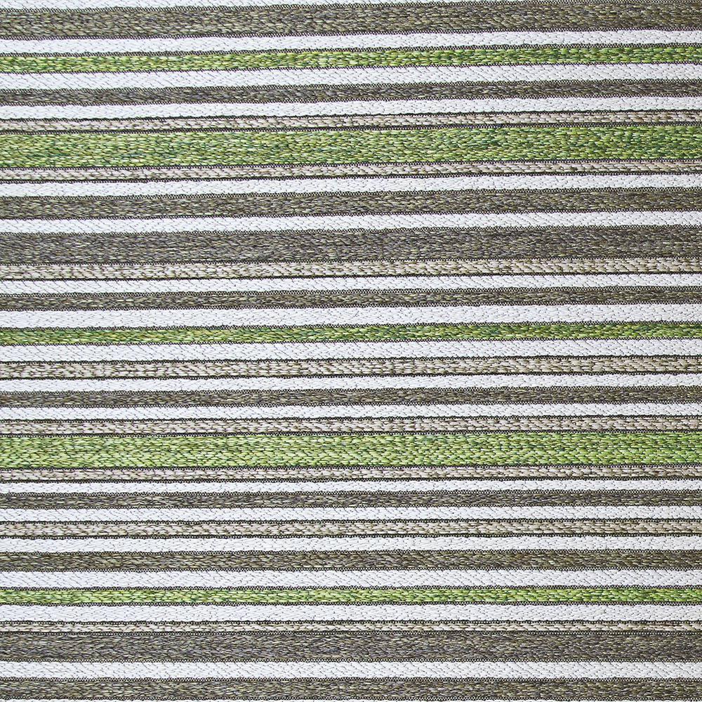 Couristan Cape Brockton Indoor / Outdoor Area Rug, Hunter Green-Brown, 2' x 3'7"