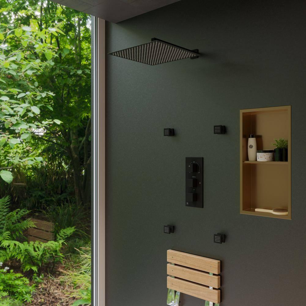 Alfi Brand Stainless Steel Shower Niche ABNP1224-BG