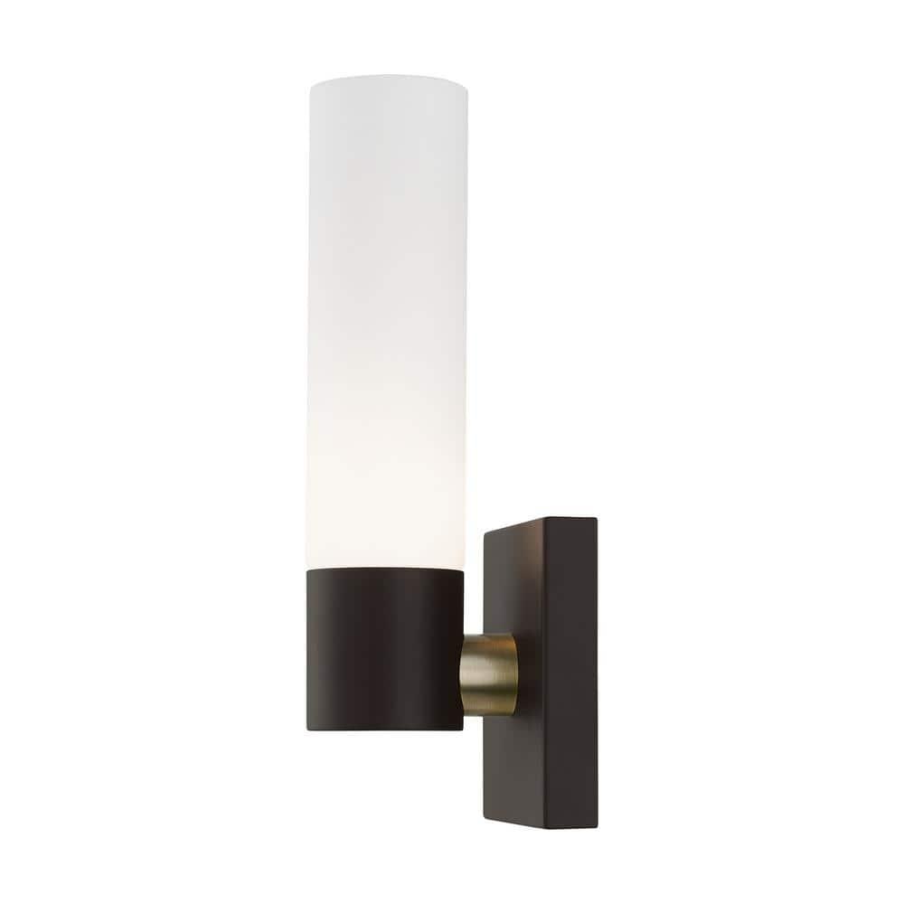 Livex Lighting Aero 1 - Light Sconce in  Bronze