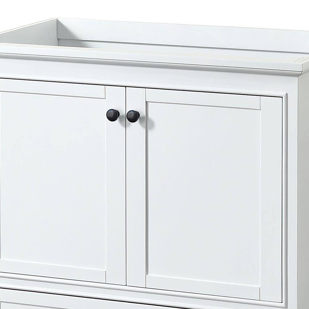 Wyndham Collection Deborah 35" Single Bathroom Vanity Base Only