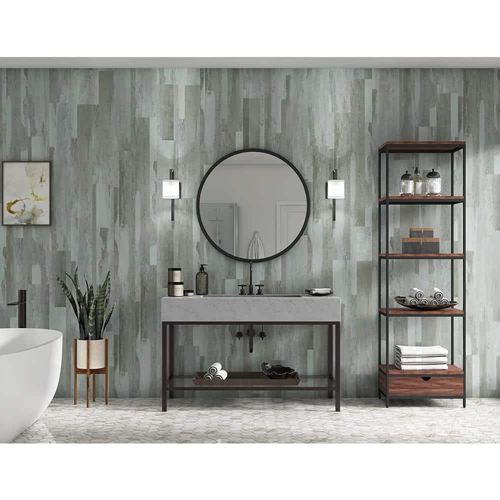 Weekend Warrior 1.5mm Thick x 7-in W x 48-in L 3-mil Luxury Vinyl Plank