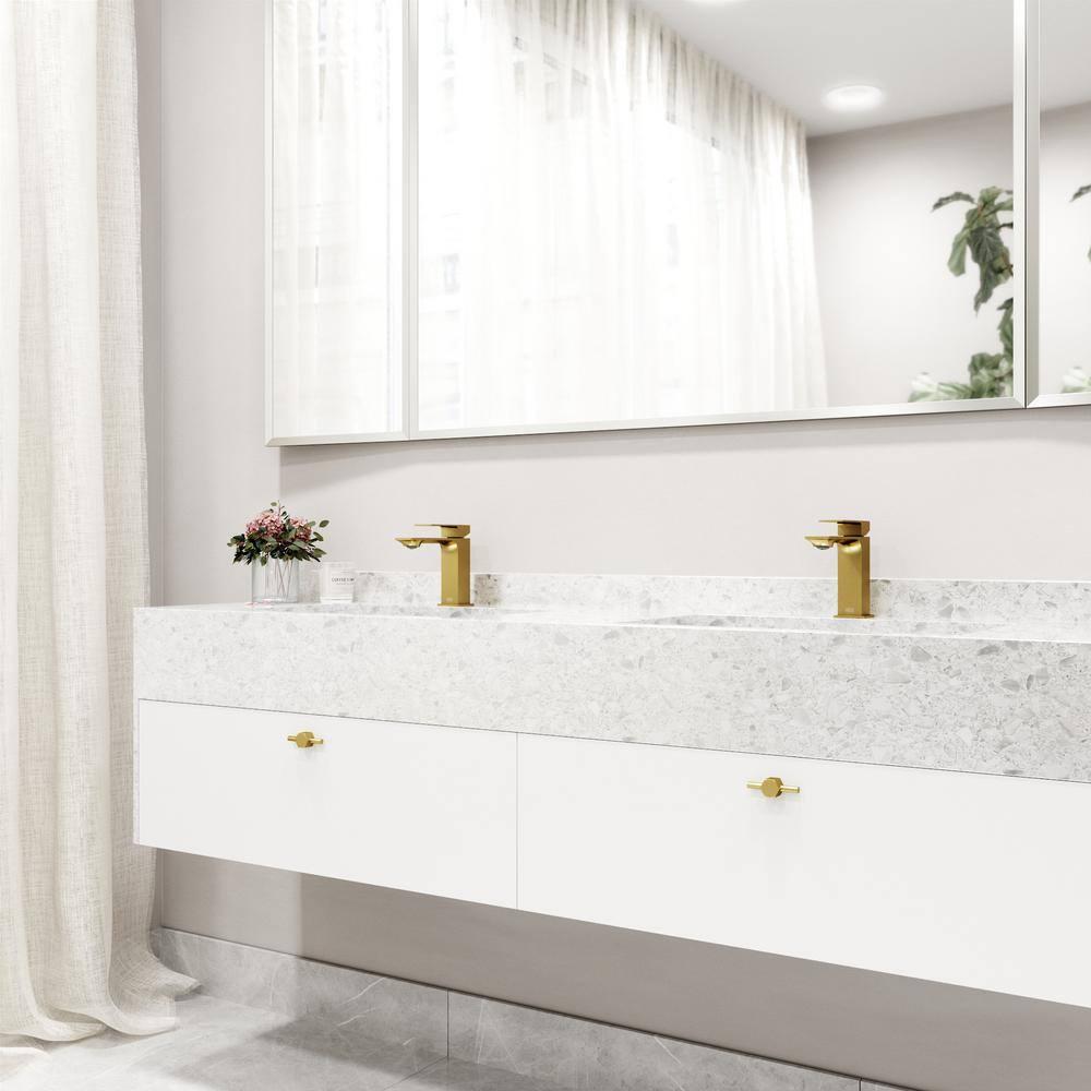 Dunn 6" H Single Handle Single Hole Bathroom Faucet