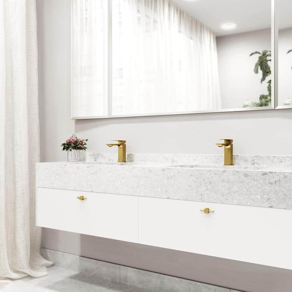 Dunn 6" H Single Handle Single Hole Bathroom Faucet