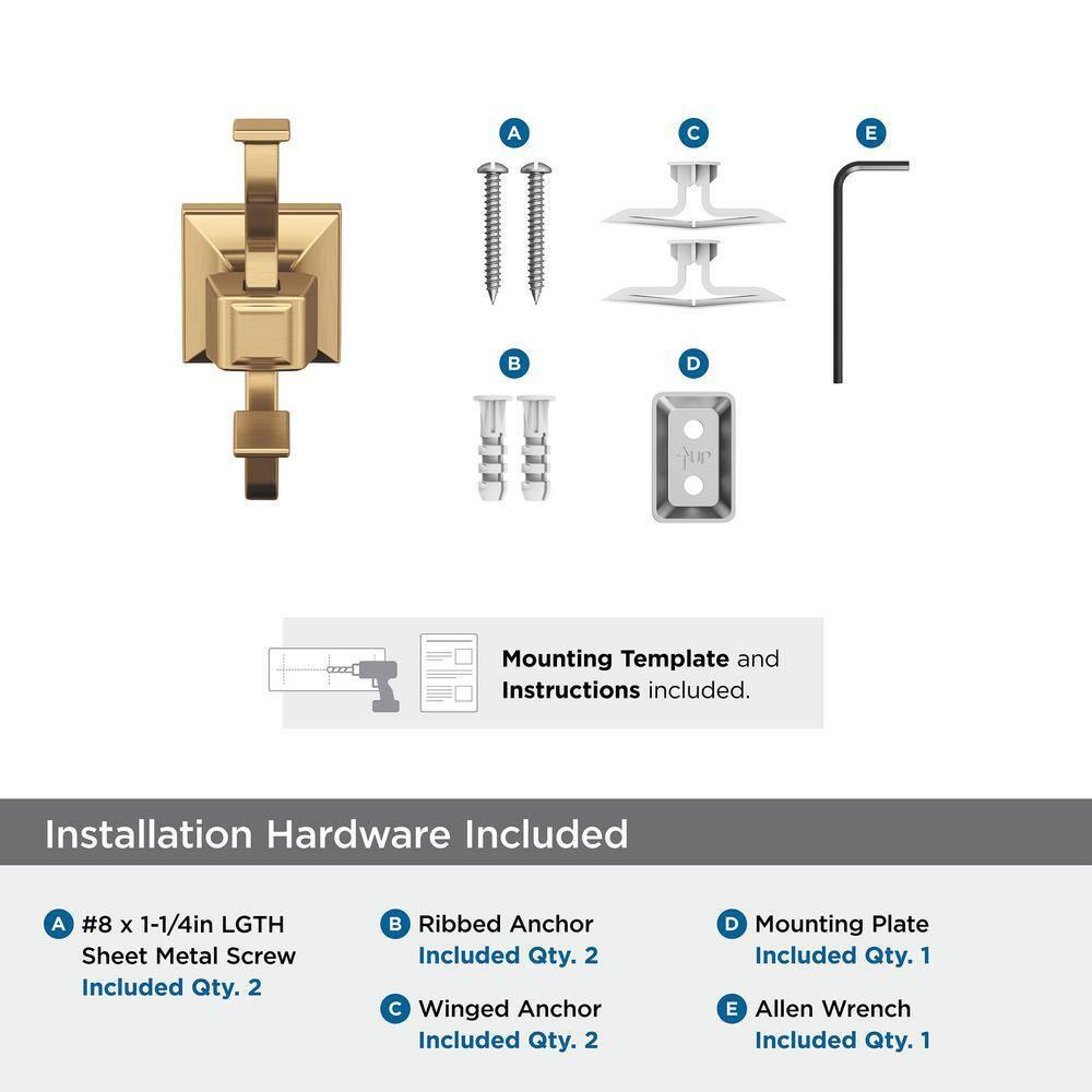 Mulholland Wall Mounted Robe Hook