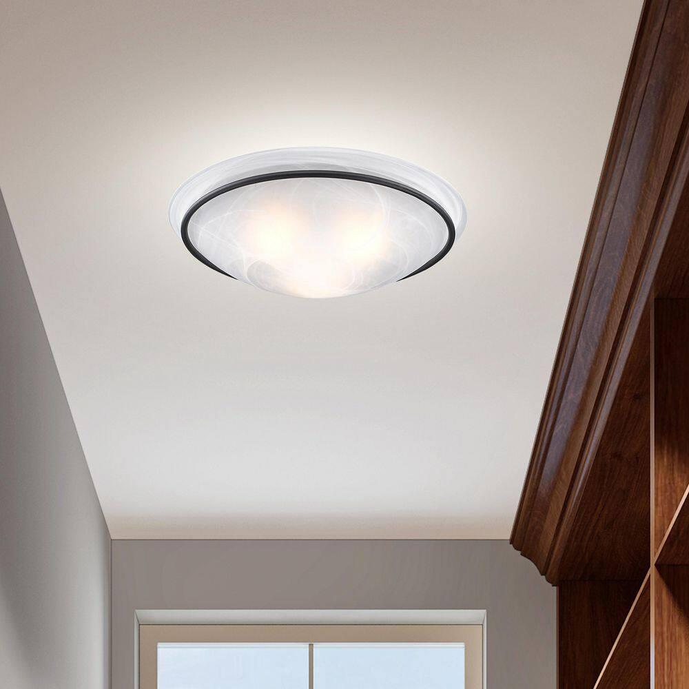 Livex Lighting Newburgh 3 - Light Semi-Flush Mount in  Bronze