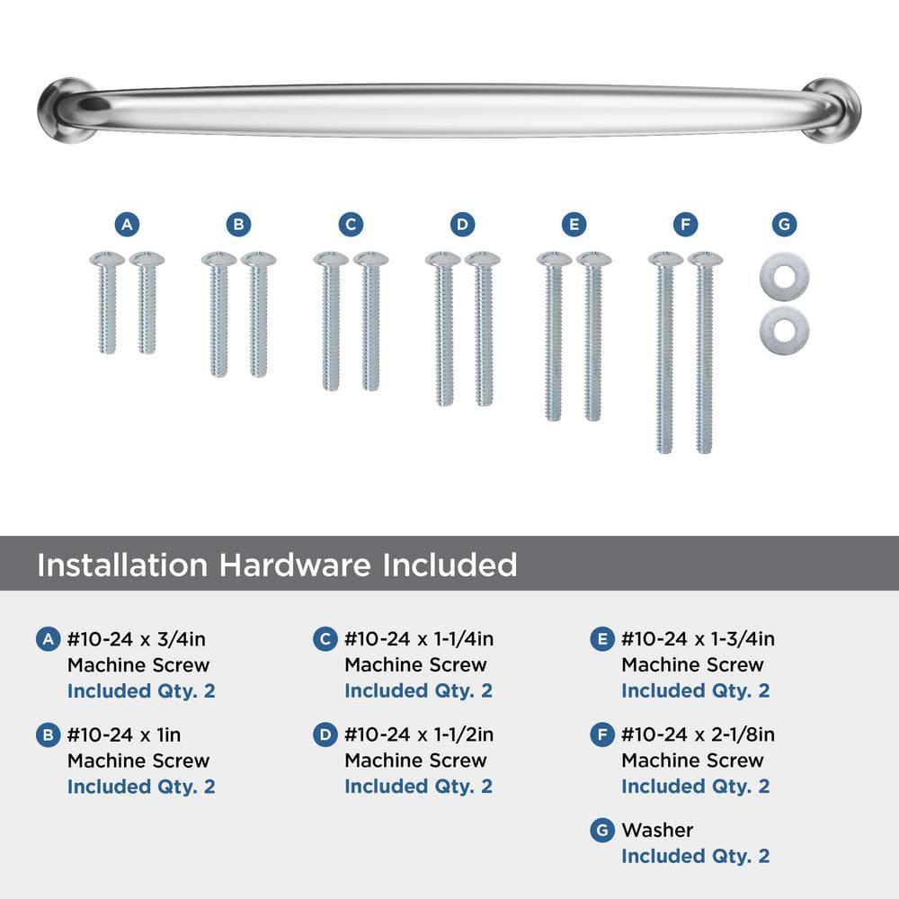 Amerock Renown 12 inch (305mm) Center-to-Center Polished Chrome Appliance Pull