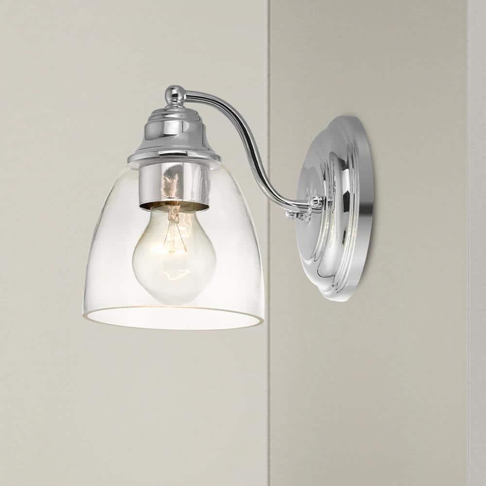 Livex Lighting Montgomery 1 - Light Vanity in  Polished Chrome