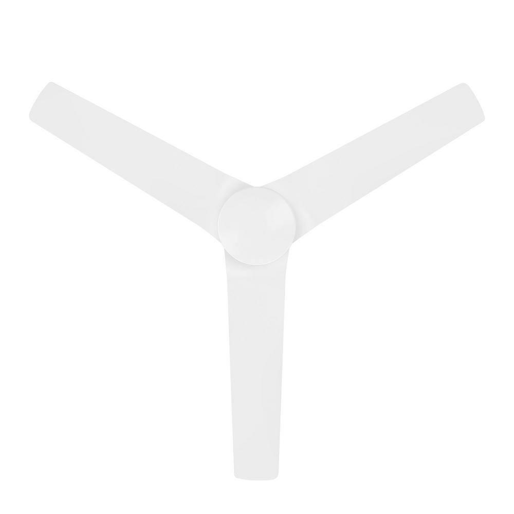 52" Smart Home Compatible 3 Blade Smart Ceiling Fan with Remote