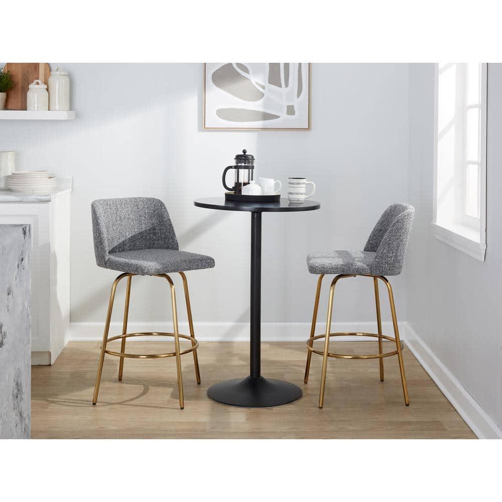 LumiSource Toriano Swivel 26" Counter Stool | Wayfair