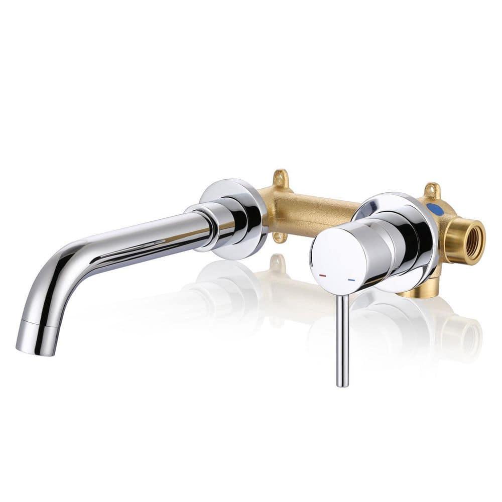 Wall Mounted Optional Single-handle Bathroom Faucet