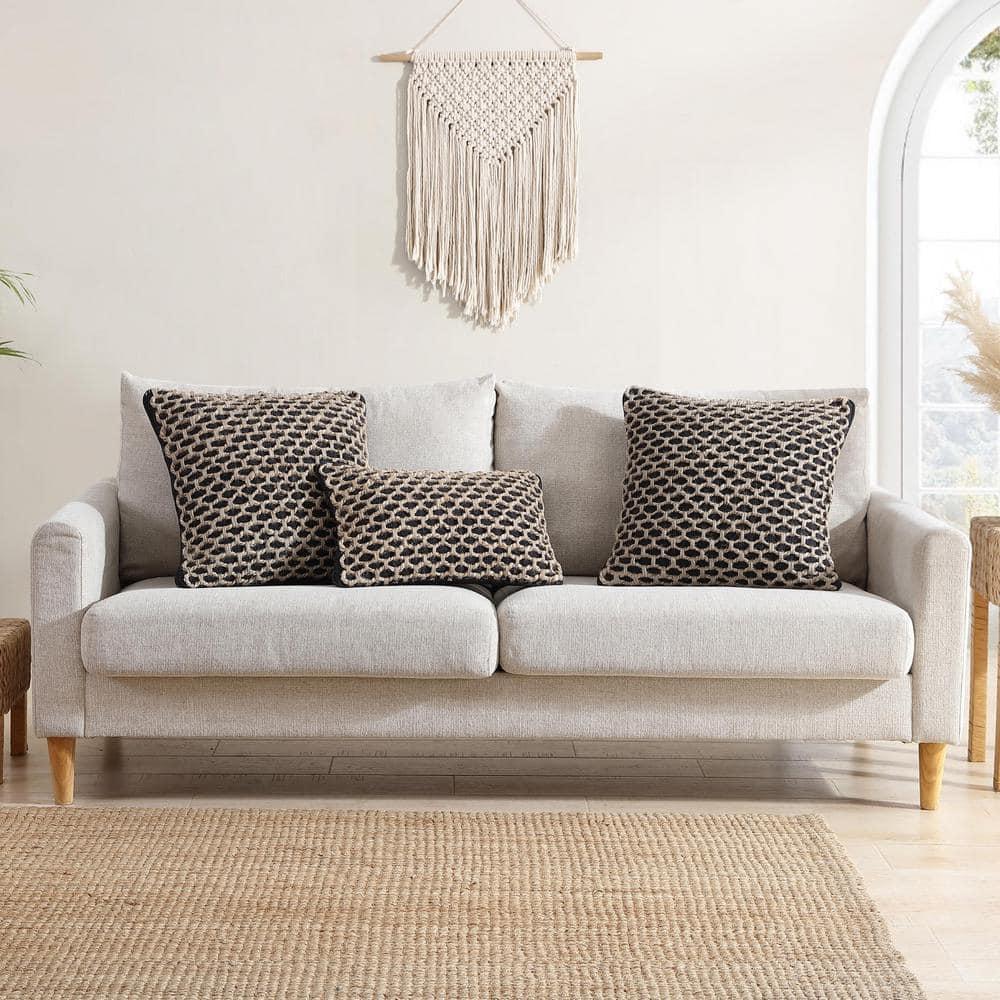 Boho Living Boho Living Jada Decorative Pillow Collection Living Cotton Blend Square Throw Pillow Cover (Set of 2)